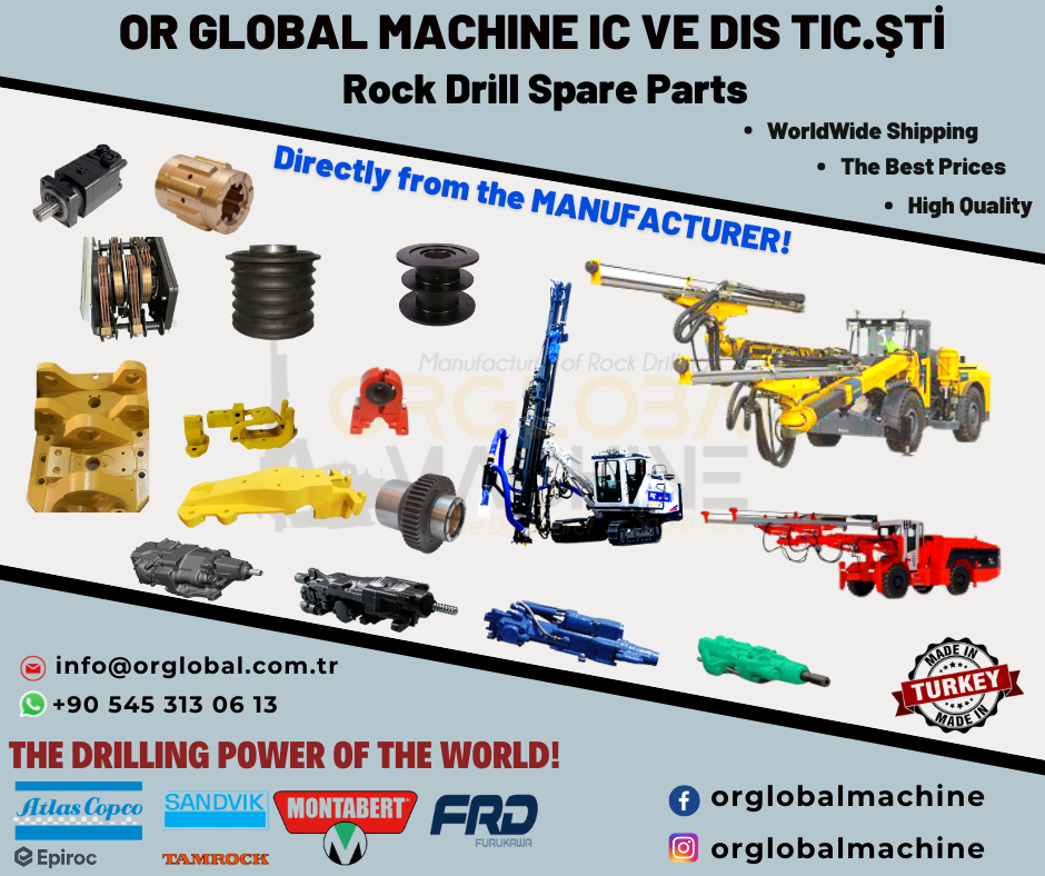 About us Orglobal Machine Rock Drill Spare Parts TURKEY